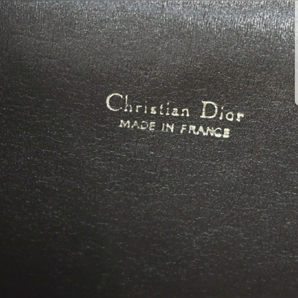 🌬CHRISTIAN DIOR Trotter Pattern Clutch Hand Bag C - Picture 11 of 11